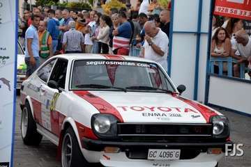 San Juan, escenario de la protocolaria ceremonia de salida del Rallye de Telde (Foto Francisco Javier Santana)